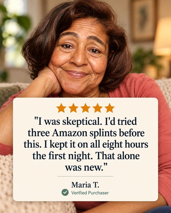 Maria T verified purchaser testimonial